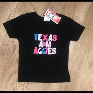 Baby girls Texas A&M T-shirt